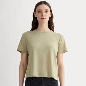 NWT Everlane Women's Cotton Linen Tee — Large